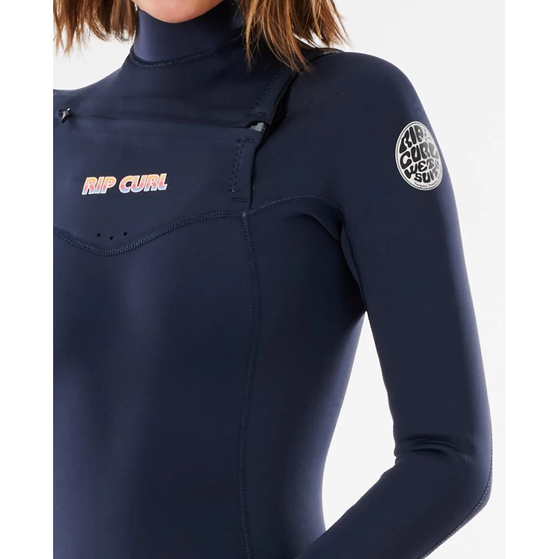 Combinaison De Surf 3/2 Rip Curl Femme Dawn Patrol Performance Chest Zip – Image 2