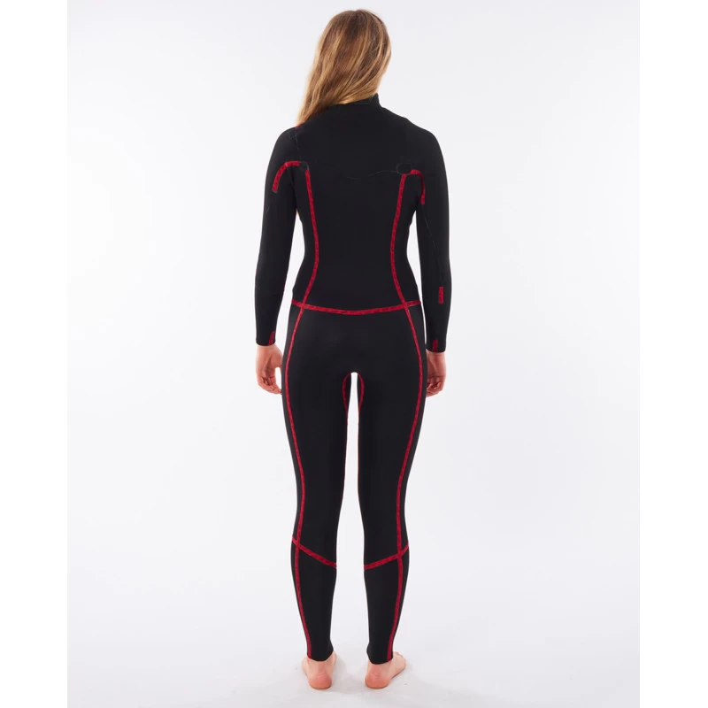Combinaison De Surf 3/2 Rip Curl Femme Dawn Patrol Performance Chest Zip – Image 8