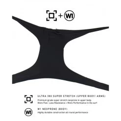 Combinaison De Surf Ocean & Earth Homme Free Flex 4/3 C/Zip