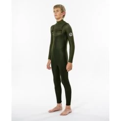 Combinaison Rip Curl Enfant Dawn Patrol Perforance 5/3 Chest Zip