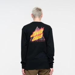 T-Shirt Manches Longues Santa Cruz Flamed Not A Dot